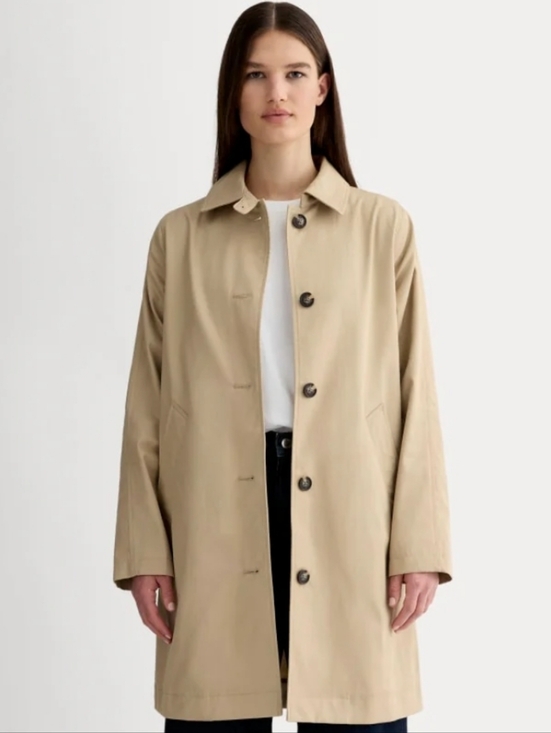 Everlane Jackets & Blazers - NWT Everlane Mac Trench Coat - Cornstalk, XS
